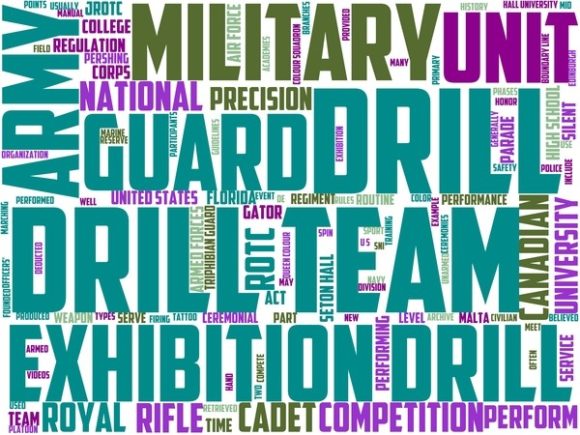 Exhibition Drill Wordart Tshirt: A Vibrant, Versatile Design Resource for Makers and Brands