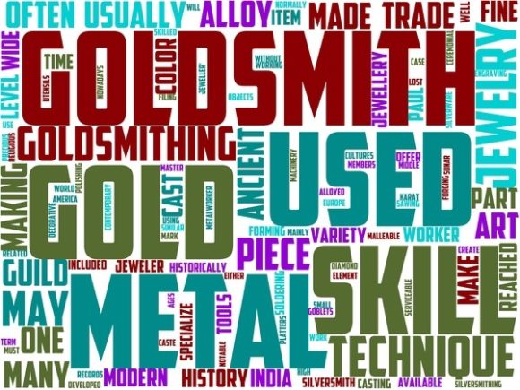 Goldsmith Wordart Sticker: A Hand-Drawn Word Cloud for Thoughtful, Versatile Design