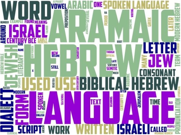 Hebrew Wordart Tumbler