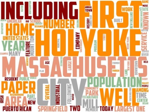 Holyoke Wordart Background